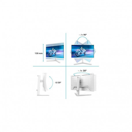 Philips Evnia 6000 27M2N6501L/00 computer monitor 67.3 cm (26.5") 2560 x 1440 pixels Quad H