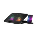 NOTEBOOK COOLING PAD NS -510 2W 2XUSB RGB