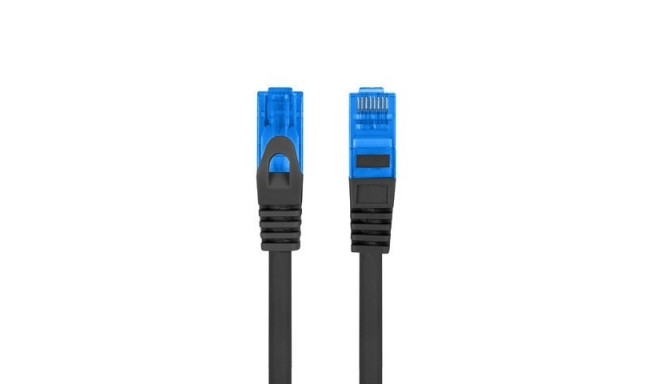 Patchcord kat.6a S/FTP CCA 10.0m czarny