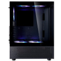Case|ADATA|INVADER X MINI|MidiTower|Case product features Transparent panel|ATX|MicroATX|MiniITX|Col