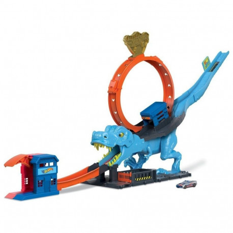 Hot Wheels City T-Rex triki- ja silmusmängukomplekt HKX42 (veidi kahjustatud pakend)