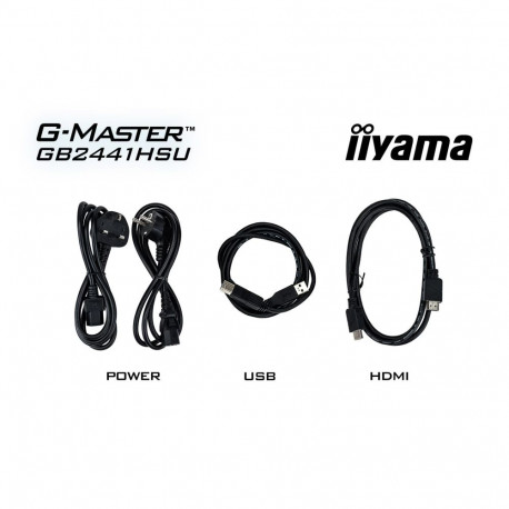 Monitor - iiyama G-MASTER GB2441HSU-B1 23.8" 144Hz 1ms Full HD Black