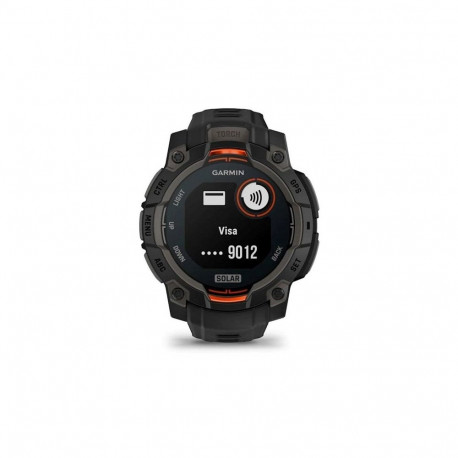 Smartwatch - Garmin Instinct® 3 Solar GPS Heart Rate Monitor 45mm Black