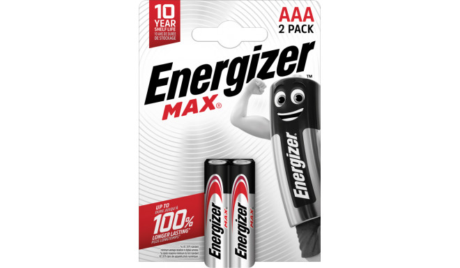 Energizer battery Max Alkaline AAA CHP2