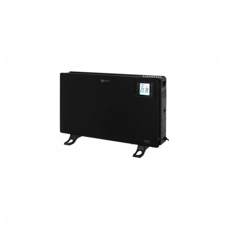 CR 7739 black Grzejnik konwektorowy lcd z pilotem
