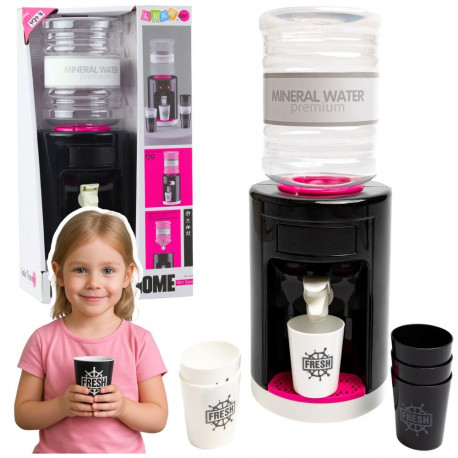 mänguline veedosaator lastele valgused helid roosa