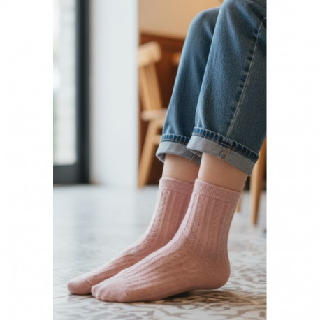 SOKISAHTEL CELESTE roosad pehmed sokid 444