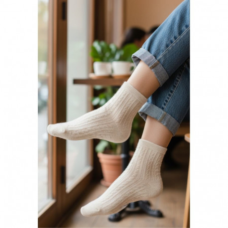 SOKISAHTEL CELESTE helepruunid pehmed sokid 444