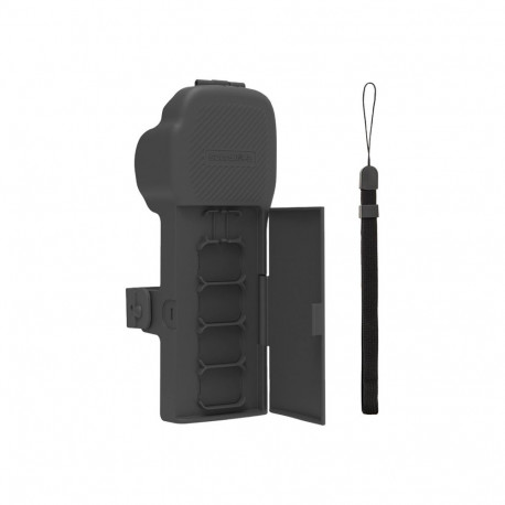 Sunnylife protective case with strap and lanyard for Osmo Pocket 3 (gray)