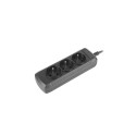 POWER STRIP NATEC EXTREME MEDIA 3X OUTLETS FOR UPS SYSTEM (IEC CONNECTOR)