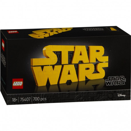 LEGO Star Wars 75407 Logo Star Wars zbudowane z klocków