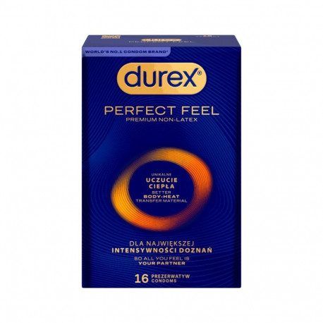 Durex preservatiivid Perfect Feel 16tk