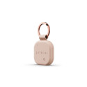 Locator compatible with Apple Find My Satechi Keychain shape Vegan Leather ST-LKCFR desert rose