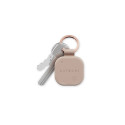 Locator compatible with Apple Find My Satechi Keychain shape Vegan Leather ST-LKCFR desert rose