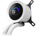 NZXT Kraken Plus RGB 360, water cooling white