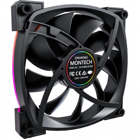 RX140 PWM 140x140x25 (schwarz, 140 mm)