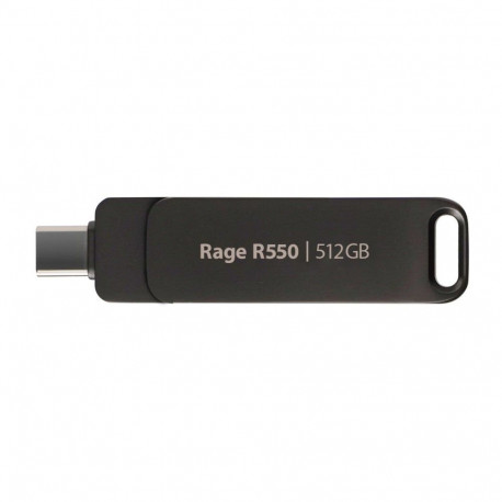 Rage R550 512GB (schwarz, USB-A und USB-C 3.2 Gen 1)