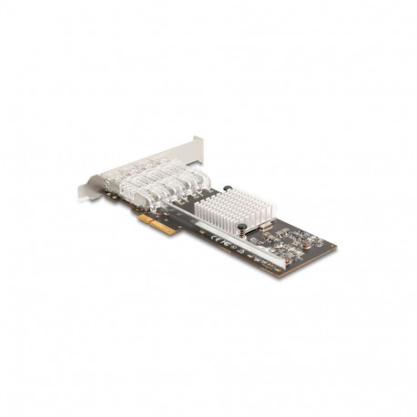 DeLOCK PCI Express x4 to 4 x SFP Slot Gigabit LAN i350, LAN adapter
