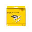 DeLOCK PCI Express x1 card to 1 x SFP slot Gigabit LAN i210, LAN adapter