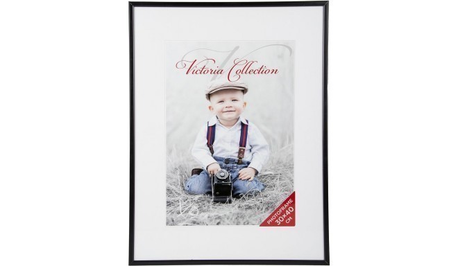 Photo frame Aluminium 30x40, black