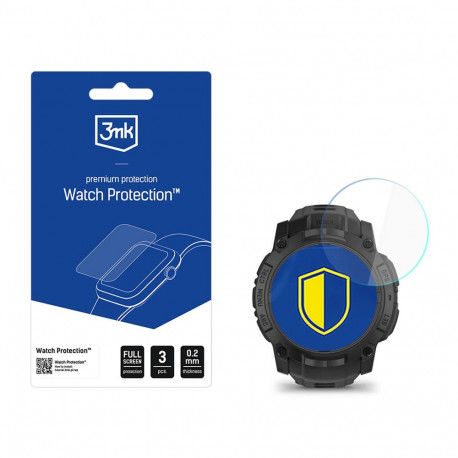 3mk Watch Protection FlexibleGlass Smartwatch Screen Protector for Garmin Instinct 3 Tactical Editio