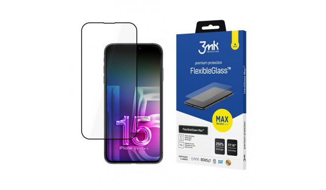 Apple iPhone 15 Plus - 3mk FlexibleGlass Max™