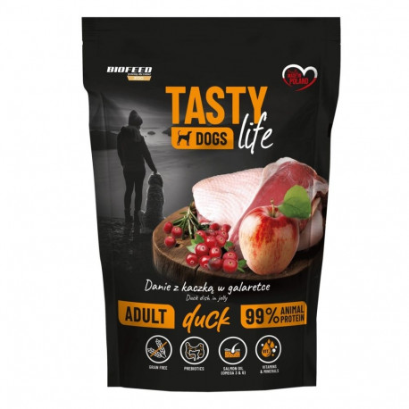 BIOFEED Tasty Dogs Life Duck - wet dog food - 150g