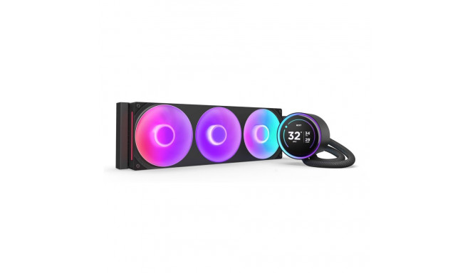 NZXT Kraken Elite 360 RGB protsessori kõik-ühes vedelikjahuti 12 cm must 1 tk