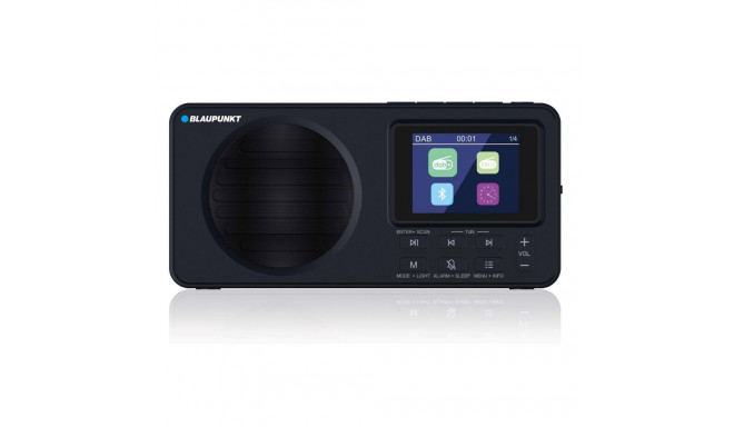 Blaupunkt DR6BK kaasaskantav must raadio