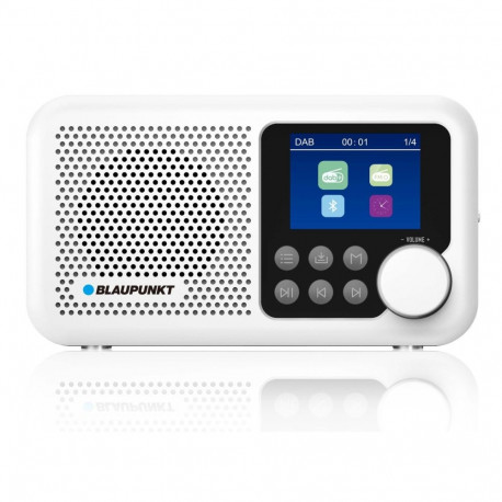 Blaupunkt kaasaskantav raadio DR8WH, valge