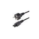 StarTech.com 3m (10ft) Laptop Power Cord, EU Schuko to C5, 2.5A 250V, 18AWG, Notebook / Laptop Repla