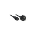 Manhattan 308373 power cable Black 3 m