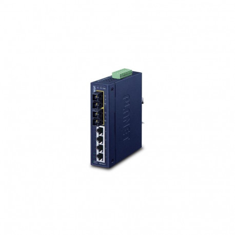 PLANET ISW-621T network switch Unmanaged L2 Fast Ethernet (10/100) Blue
