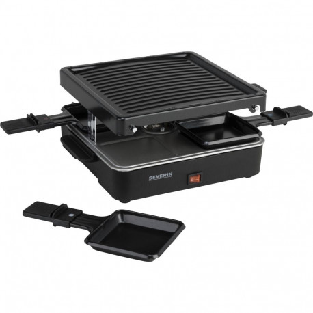Severin Raclette 4 persons black Schwarz RG 2370 (RG 2370)