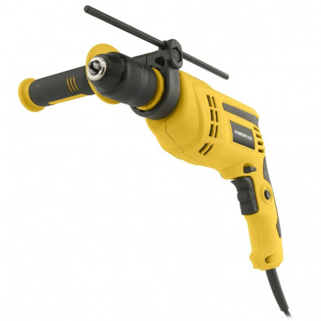 Powerplus POWX0281 impact drill for concrete, wood and metal drilling 1050W 48000 bpm 35mm wood 16mm