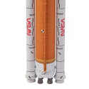 Plastic model Artemis Space Launch System