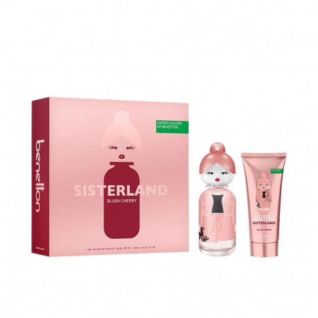 Benetton kinkekomplekt Sisterland Blush Cherry 2-osaline