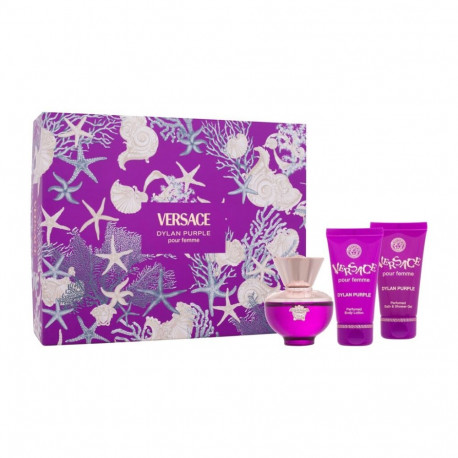 Versace Pour Femme Dylan Purple Eau de Parfum (50ml) (EDP 50 ml + Shower Gel 50 ml + Body Lotion 50 