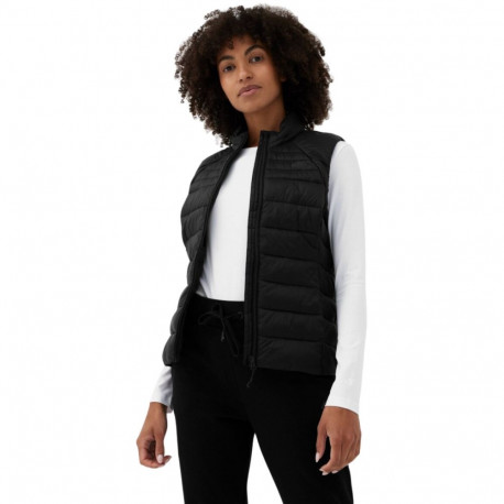 4F naiste tepitud vest F091 4FSS23TDJAF091 20S L, süsimust