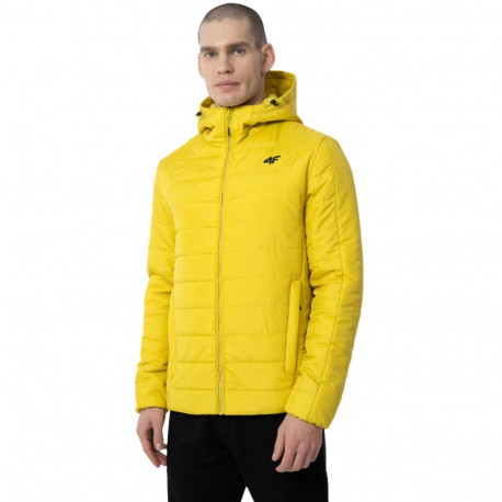 Kurtka męska 4F żółta H4Z22 KUMP006 45S 2XL