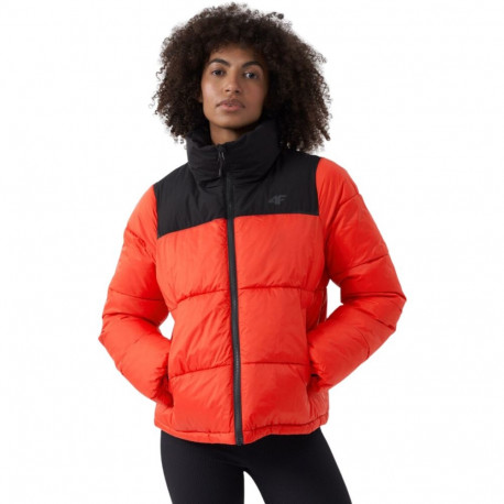 Kurtka pikowana damska 4F czerwona H4Z22 KUDP014 62S XL