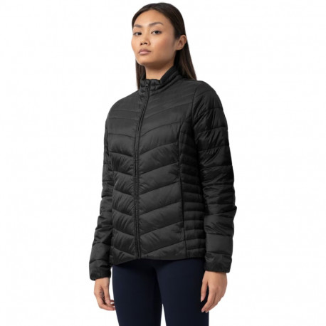 4F naiste jope H4Z22 KUDP002 20S M, must