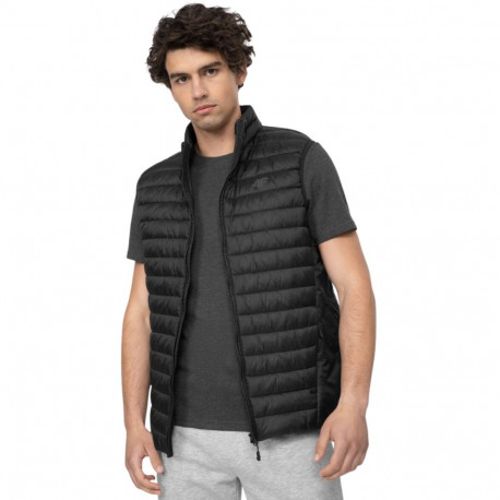 Kamizelka męska 4F głęboka czerń H4Z22 KUMP001 20S S