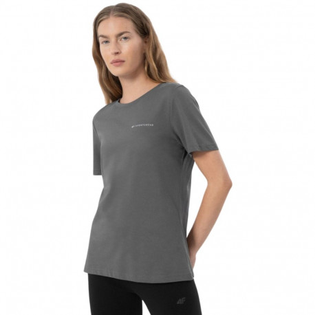 4F naiste t-särk H4Z22 TSD025 22S M, antratsiit