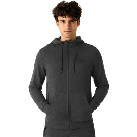 Bluza męska 4F ciemny szary melanż NOSH4 BLM353 23M S