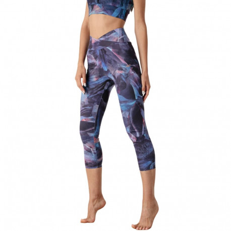 4F naiste funktsionaalsed püksid H4Z21 SPDF017 93A XS allover, mitmevärviline