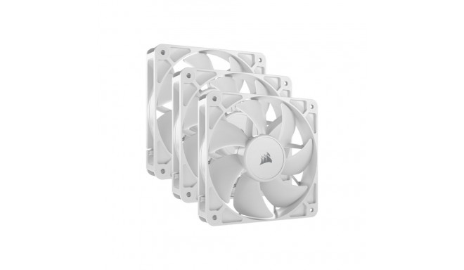 CORSAIR RS120 White 120mm Fan Triple Pack