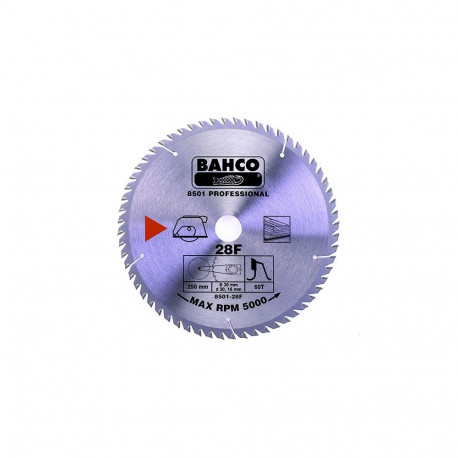 Saeketas Bahco 160x20mm 30H 17°, (16mm adapter), puidule