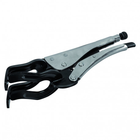 U-shaped locking clamp for pipes and tubes 280mm max 100mm