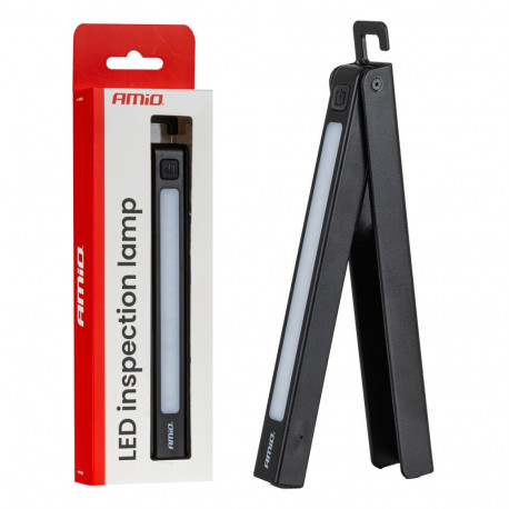 Akuga inspektsioonilamp xte+smd 600mah (batt) amio-04669